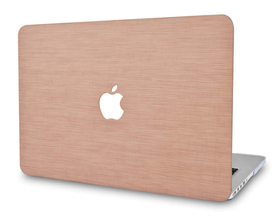 LuvCase Macbook Case - Leather Collection - Nude Pink Saffiano Leather