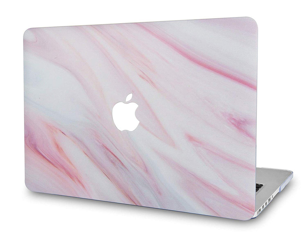 LuvCase Macbook Case - Marble Collection - Red Onyx Marble