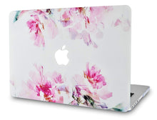Load image into Gallery viewer, LuvCase Macbook Case 4 in 1 Bundle - Flower Collection - Flower 22 with Keyboard Cover, Screen Protector and Pouch