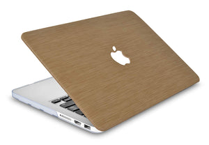 LuvCase Macbook Case - Leather Collection - Chestnut Saffiano Leather