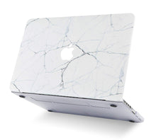 Load image into Gallery viewer, LuvCase Macbook Case - Marble Collection - White Marble 4