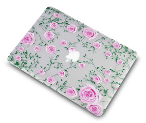 LuvCase Macbook Case Bundle - Flower Collection -  Secret Garden with Keyboard Cover