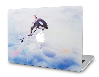 LuvCase Macbook Case - Paint Collection - Dolphin