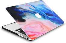 Load image into Gallery viewer, LuvCase Macbook Case Bundle - Paint Collection - Oil Paint 4 with Keyboard Cover and Screen Protector