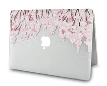 Load image into Gallery viewer, LuvCase Macbook Case Bundle - Flower Collection - Pink Sakura Tree with Keyboard Cover