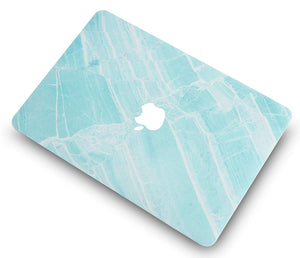LuvCase Macbook Case - Marble Collection - Blue White Marble 2