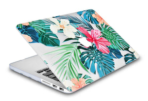 LuvCase Macbook Case - Flower Collection - Tropical Flowers