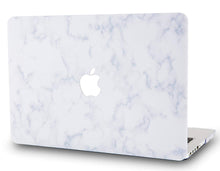 Load image into Gallery viewer, LuvCase Macbook Case - Marble Collection - White Cloud Marble