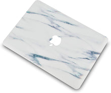 Load image into Gallery viewer, LuvCase Macbook Case Bundle - Marble Collection - Crystal Marble with Keyboard Cover and Screen Protector