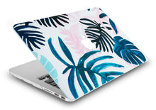 Load image into Gallery viewer, LuvCase Macbook Case Bundle - Flower Collection - Tropical Leaves with Keyboard Cover