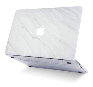 LuvCase Macbook Case - Marble Collection - Pearl Marble