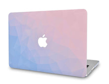Load image into Gallery viewer, LuvCase Macbook Case Bundle - Color Collection - Ombre Pink Blue with Keyboard Cover