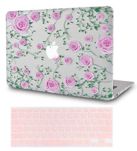 Load image into Gallery viewer, LuvCase Macbook Case Bundle - Flower Collection -  Secret Garden with Keyboard Cover
