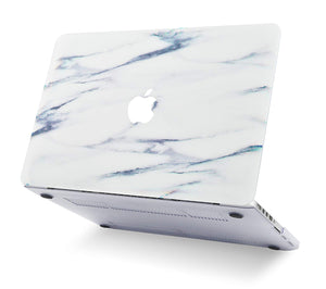 LuvCase Macbook Case Bundle - Marble Collection - Crystal Marble with Keyboard Cover