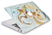 Load image into Gallery viewer, LuvCase MacBook Case  - Marble Collection -Glitter Marble with Sleeve and Keyboard Cover