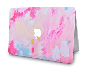 LuvCase Macbook Case - Paint Collection - Pink Mist 2