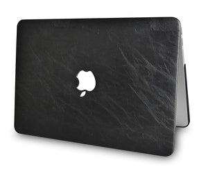 LuvCase Macbook Case - Leather Collection - Black Cow Leather