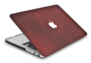 LuvCase Macbook Case - Leather Collection - Red Wine Leather