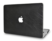 Load image into Gallery viewer, LuvCase Macbook Case - Leather Collection - Black Cow Leather