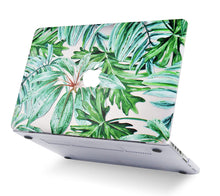 Load image into Gallery viewer, LuvCase Macbook Case Bundle - Flower Collection - Rainforest with Keyboard Cover
