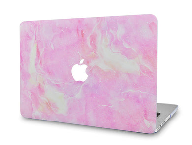 LuvCase Macbook Case - Marble Collection - Pink Marble 4