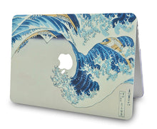 Load image into Gallery viewer, LuvCase Macbook Case - Paint Collection - Japanese Wave