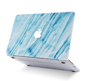 LuvCase Macbook Case - Marble Collection - Blue Marble 2