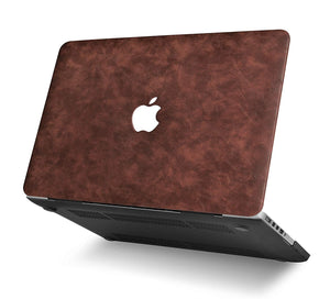 LuvCase Macbook Case - Leather Collection - Brown Cow Leather