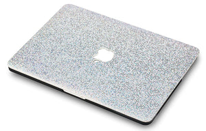 LuvCase Macbook Case - Color Collection -  Silver Glitter