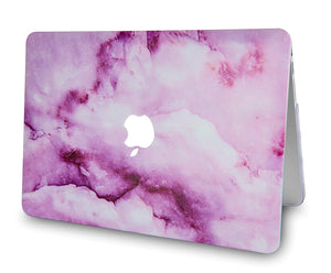 LuvCase Macbook Case - Marble Collection - Purple Marble