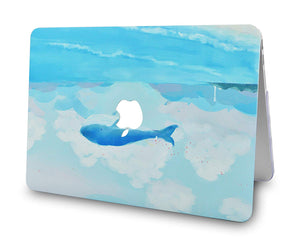 LuvCase Macbook Case - Paint Collection - Whale