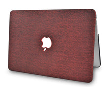 Load image into Gallery viewer, LuvCase Macbook Case - Leather Collection - Red Wine Leather