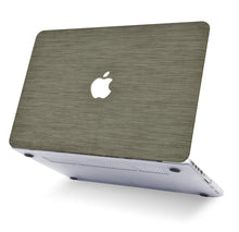 Load image into Gallery viewer, LuvCase Macbook Case - Leather Collection - Dark Green Saffiano Leather