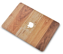 Load image into Gallery viewer, LuvCase Macbook Case - Color Collection - Mixed Wood with Matching Keyboard Cover ,Screen Protector ,Sleeve