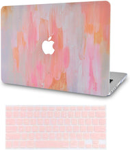 Load image into Gallery viewer, LuvCase Macbook Case Bundle - Paint Collection - Mist 13 with Keyboard Cover