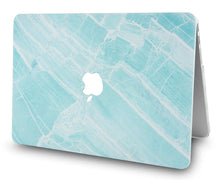 Load image into Gallery viewer, LuvCase Macbook Case - Marble Collection - Blue White Marble 2