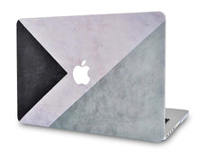 Load image into Gallery viewer, LuvCase Macbook Case Bundle - Color Collection - Black White Grey with Keyboard Cover