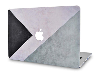 LuvCase Macbook Case - Color Collection - Black White Grey
