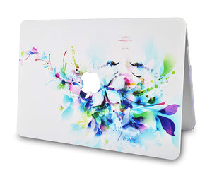 LuvCase Macbook Case - Flower Collection - Floral Lady