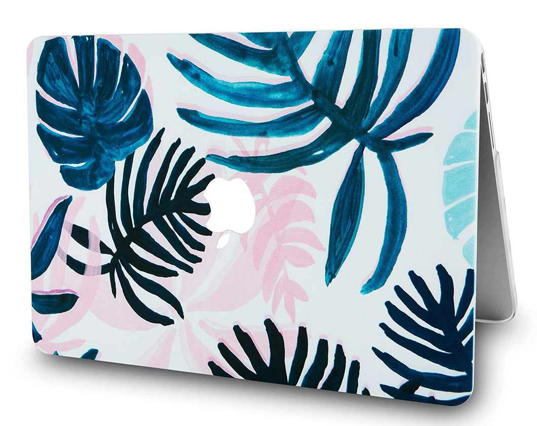 LuvCase Macbook Case - Flower Collection - Tropical Leaves