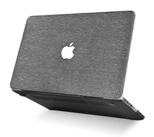 Load image into Gallery viewer, LuvCase Macbook Case - Leather Collection - Silver Grey Leather