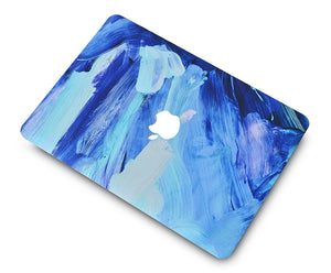 LuvCase Macbook Case Bundle - Paint Collection - Oil Paint 5 with Keyboard Cover and Screen Protector