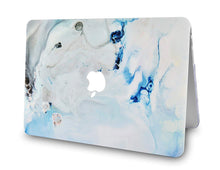 Load image into Gallery viewer, LuvCase Macbook Case - Marble Collection - Blue Marble 3