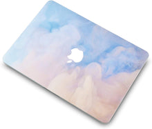 Load image into Gallery viewer, LuvCase Macbook Case Bundle - Paint Collection - Blue Mist with Keyboard Cover and Screen Protector
