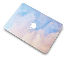 Load image into Gallery viewer, LuvCase Macbook Case Bundle - Paint Collection - Blue Mist with Keyboard Cover