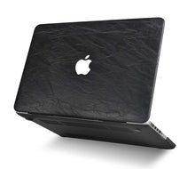 Load image into Gallery viewer, LuvCase Macbook Case - Leather Collection - Black Cow Leather