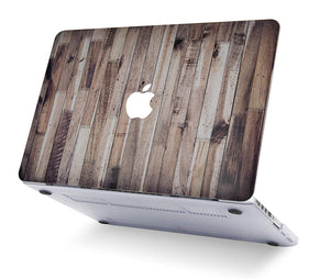 LuvCase Macbook Case Bundle - Wood Collection - Wooden with Keyboard Cover
