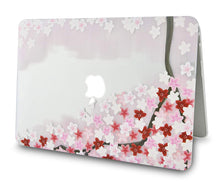 Load image into Gallery viewer, LuvCase Macbook Case Bundle - Flower Collection -  Sakura with Keyboard Cover