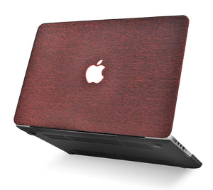 LuvCase Macbook Case - Leather Collection - Red Wine Leather