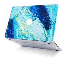 Load image into Gallery viewer, LuvCase Macbook Case Bundle - Paint Collection - Ocean with Keyboard Cover